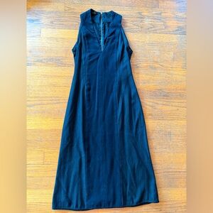 Narciso Rodriguez pin-stripe wool bodycon dress